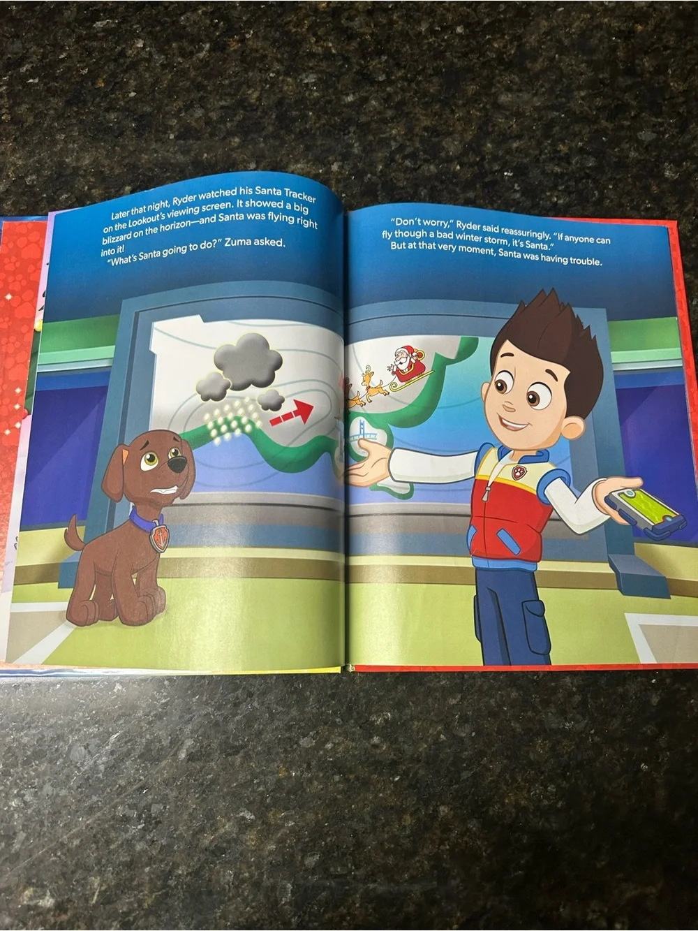 Paw Patrol the pups save Christmas Storybook